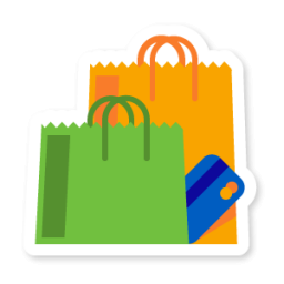 Shopping Icon Icon 256x256px Ico Png Icns Free Download Icons101 Com