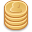 coin_stack_gold icon