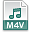 file_extension_m4v icon