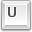 key_u icon