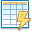 table_lightning icon