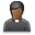 user_priest_black icon