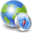 globe-compass icon