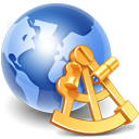 globe-sextant icon