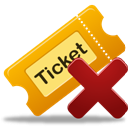 remove-ticket icon