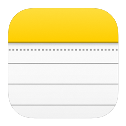 Notes_Icon icon 1024x1024px (ico, png, icns) - free download | Icons101.com