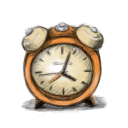 Alarm-Clock-hand-drawn icon