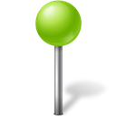 MapMarker_Ball__Chartreuse icon