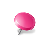MapMarker_DrawingPin_Right_Pink icon