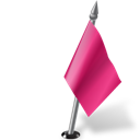 MapMarker_Flag2_Right_Pink icon