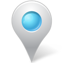 MapMarker_Marker_Inside_Azure icon