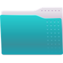 folder-cyan icon
