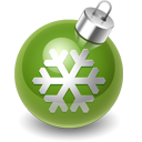 xmas-decoration-green icon