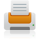printer-orange icon