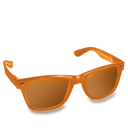 Glasses-Orange icon