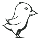 Detailed-Twitter-Bird icon