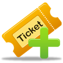 create-ticket icon