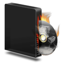 cd-burner-burning icon