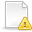page_blank_warning_32 icon