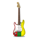 Stratocaster-guitar-reggae icon