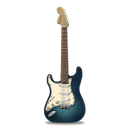 Stratocaster-guitar-turquoise icon