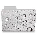 water-drops-folder icon