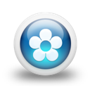 glossy-3d-blue-orbs2-062 icon