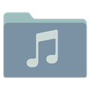music-grey icon