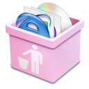 dsquared_pink_trash_full icon
