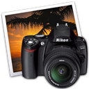 NikonD40-iPhoto icon