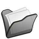 folder_black_mydocuments icon