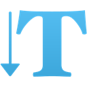 Vertical-type-tool icon