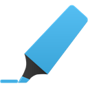 Highlightmarker-blue icon