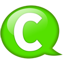 speech-balloon-green-c icon