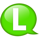 speech-balloon-green-l icon