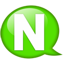 speech-balloon-green-n icon