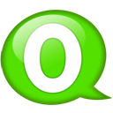 speech-balloon-green-o icon