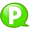 speech-balloon-green-p icon