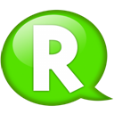 speech-balloon-green-r icon