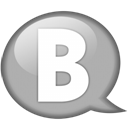 speech-balloon-white-b icon