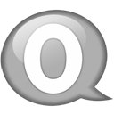 speech-balloon-white-o icon