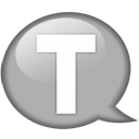 speech-balloon-white-t icon