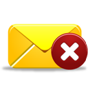 email-delete icon