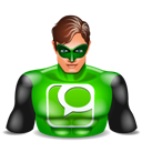 technorati_greenlantern icon