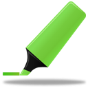 Highlightmarker-green icon