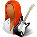 Guitarist_Female_Dark icon