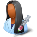 Immunologist_Female_Dark icon