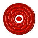 disc_red_cane icon