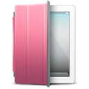 iPad_White_pink_cover_256x256 icon