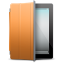iPad_black_orange_cover_256x256 icon